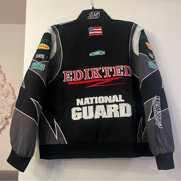 Edikted Black & grey racing jacket - Picture 5 of 10